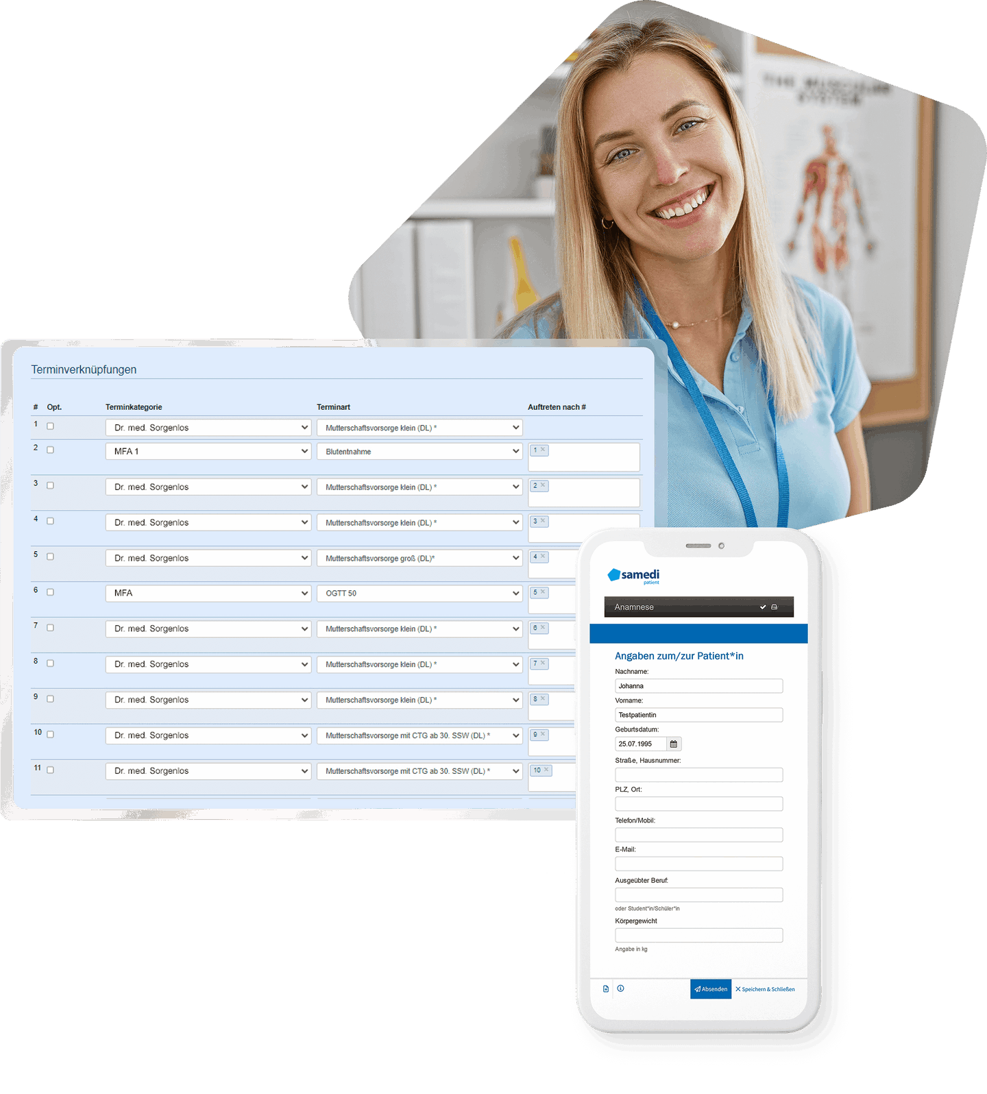 MVZ software Terminplanung und Patientenkommunikation